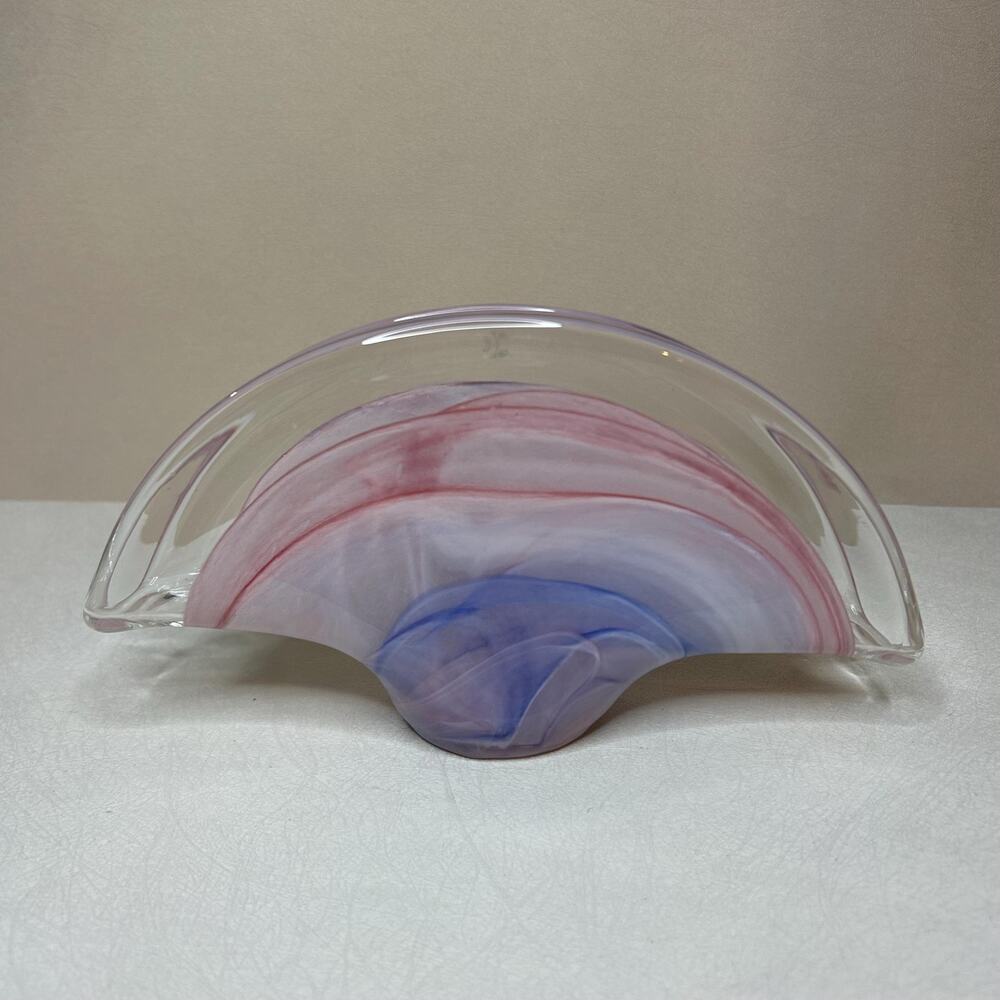 Vintage Lavorazione Arte Murano Italy Multicolored Glass Vase | Vintage Italian